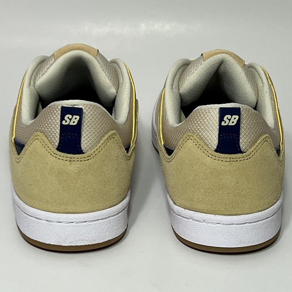 Nike SB Men Size 8 Alley Oop Club Low Top Sneaker Shoes Skateboard Gold Navy New - Picture 6 of 10